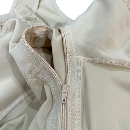 Elegant Lace Postpartum Corset with Wire-Free Comfort