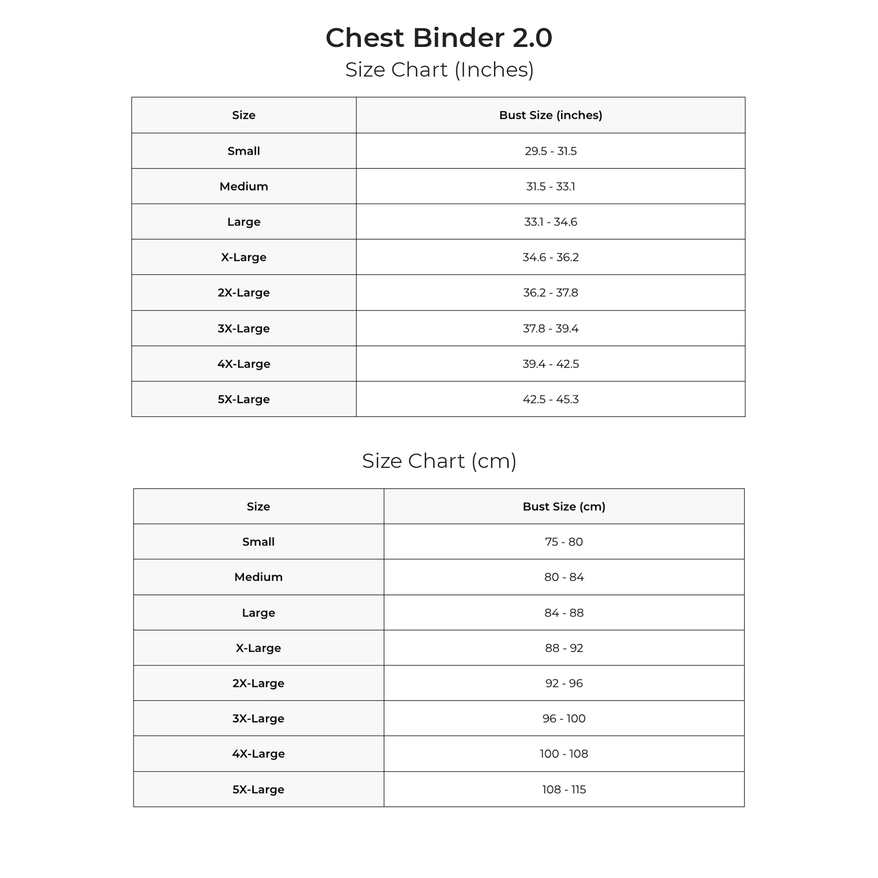 Chest Binder 2.0