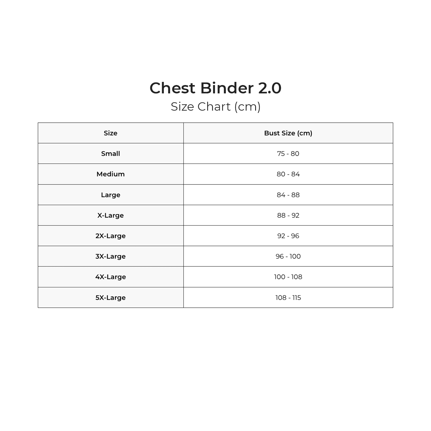 Chest Binder 2.0